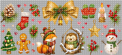 16oz Christmas-S  2179